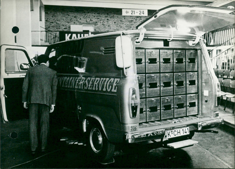 Safe on wheels - Vintage Photograph