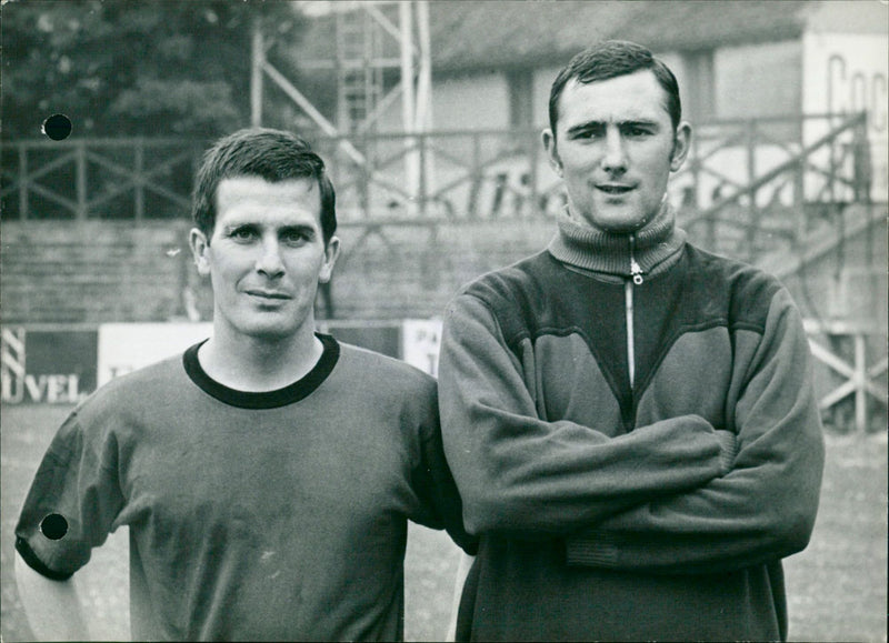 Brian Etheridge and Brian Westlake - Vintage Photograph