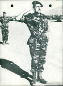 General Massu appointed in Metz - Vintage Photograph