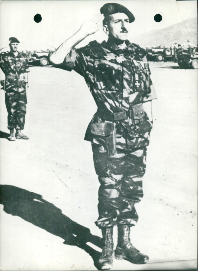 General Massu appointed in Metz - Vintage Photograph