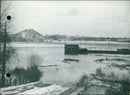 The floods of the Sambre - Vintage Photograph