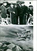 The new German military aviation. - Vintage Photograph