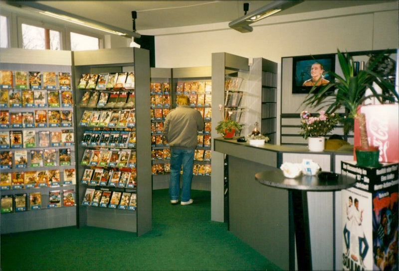Video meeting in Erfstadt - Vintage Photograph