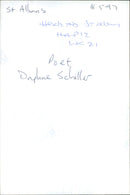 WERNER SCHURING POET - Vintage Photograph