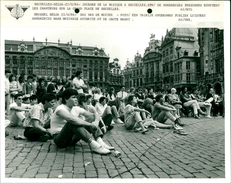 Day of music - Vintage Photograph