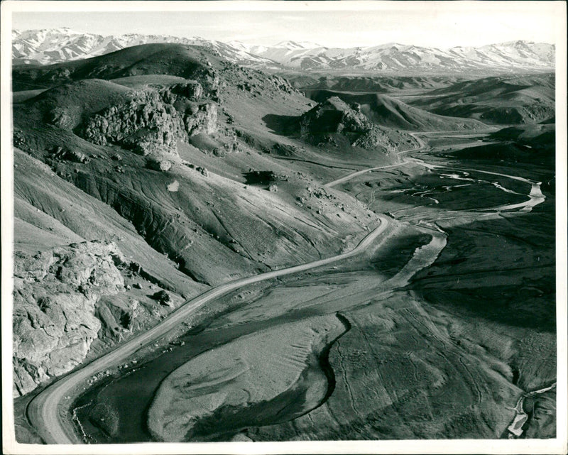 1967 ISTANBUL NEW HIGHWAY VAR SHIVELAN DISTANCE CAN UNITED PRESS - Vintage Photograph