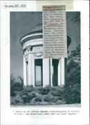 KASSEL TEMPLE SWAN ISLAND KARLSAUE LOCATED TOWN COTO - Vintage Photograph