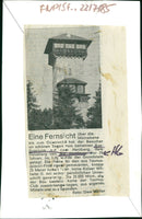 MBURG YEARS AGO WIDE UGLY FOUNDATION STONE LAID TARPAUL - Vintage Photograph