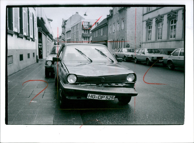 1988 MBURG TERNENFEST LANTERNS KOUIFIN CHRISTINE CROON BAD HOMBURG BUT MBU - Vintage Photograph