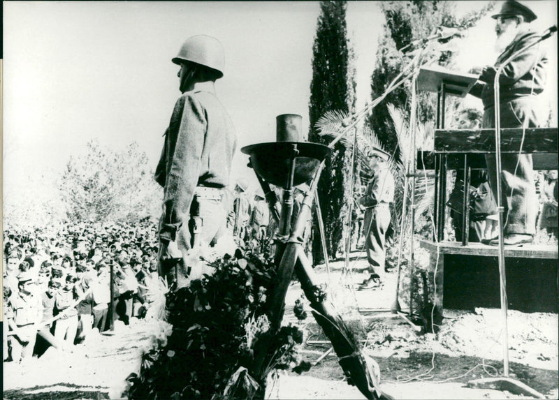 1970 MISCELLANEOUS MOUNT HERZL JERUSALEM TOOK PLACE NOW KEYSTONE - Vintage Photograph