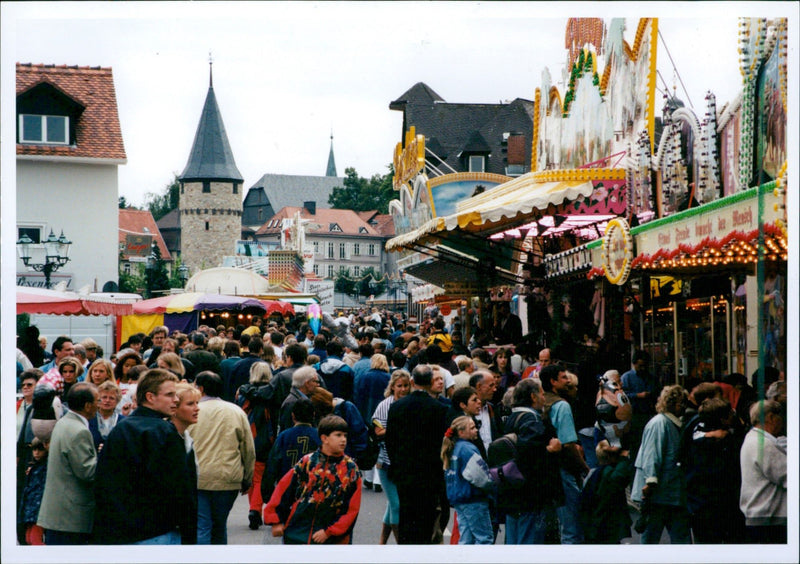 MBURG TERNENFEST BAD HOM BURG CELEBRATES MUSIC AND PARADE NOT ONLY - Vintage Photograph