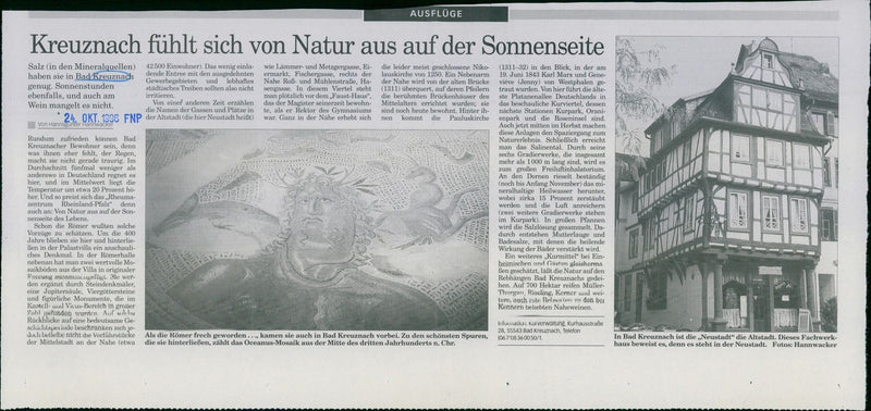CREUZNACH BAD KREUZNACH FILM DAVID - Vintage Photograph