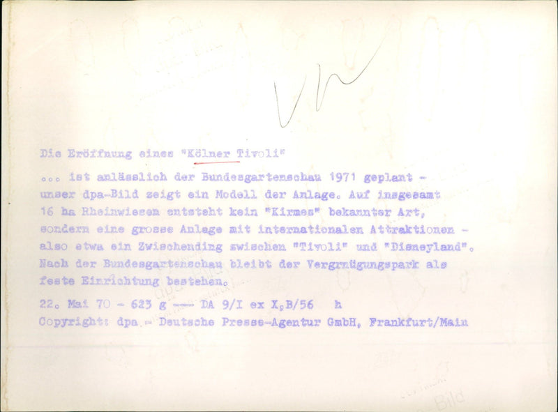 1971 OSSD COLN HOPEFULLY HANDLE OPEN HAND POCKETS KUGE SULL SYMBOLIZES MICHAEL - Vintage Photograph