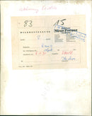 1970 ESSO PERS MURDER MURDERVERSUC CHIEDENE WALLER ZEK FRANKFU - Vintage Photograph