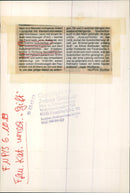 POISON GASUN ENTERED OUTK SACHGEB QUECKSIL FRANKENT FREU FREE FILM - Vintage Photograph