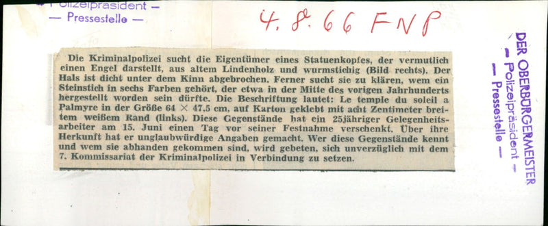 CRIMEA RAUB JUWE LENROUBO JEWELLER PUSCHNER MURDER CRIMINAL POLICE - Vintage Photograph