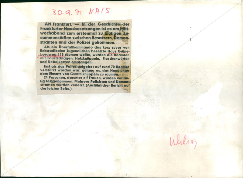 ETDOG NGPUN MID WEEK EVENING BLOODY CLASHES BETWEEN - Vintage Photograph