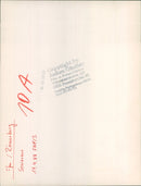 1988 ROMERBE OSTZEILE FILM DIRECTED SHOT - Vintage Photograph