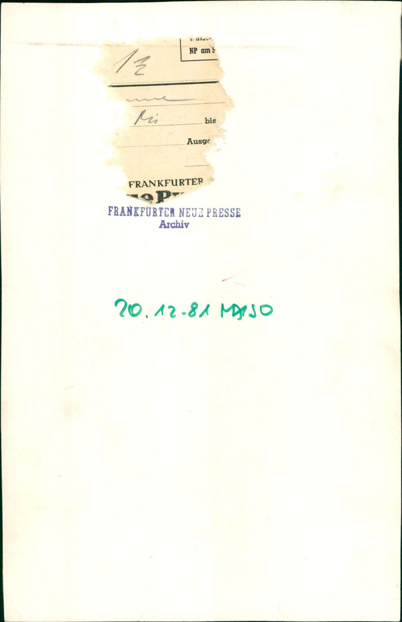 1981 OUR LADYS FOUNTAIN NATURE MADE PUBLISHED ISSUE UNTES - Vintage Photograph