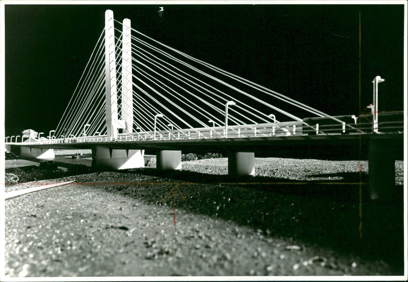 1970 BRUCKEN WERKSBRUCKEN NERKE HOECHST MAW LANINS BRAINING FILM PAR - Vintage Photograph
