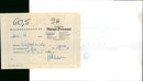 SEPARATION TRAPANO SEBI POUP SUNTPUNO ISSUE DUN SIGNATURE REM - Vintage Photograph