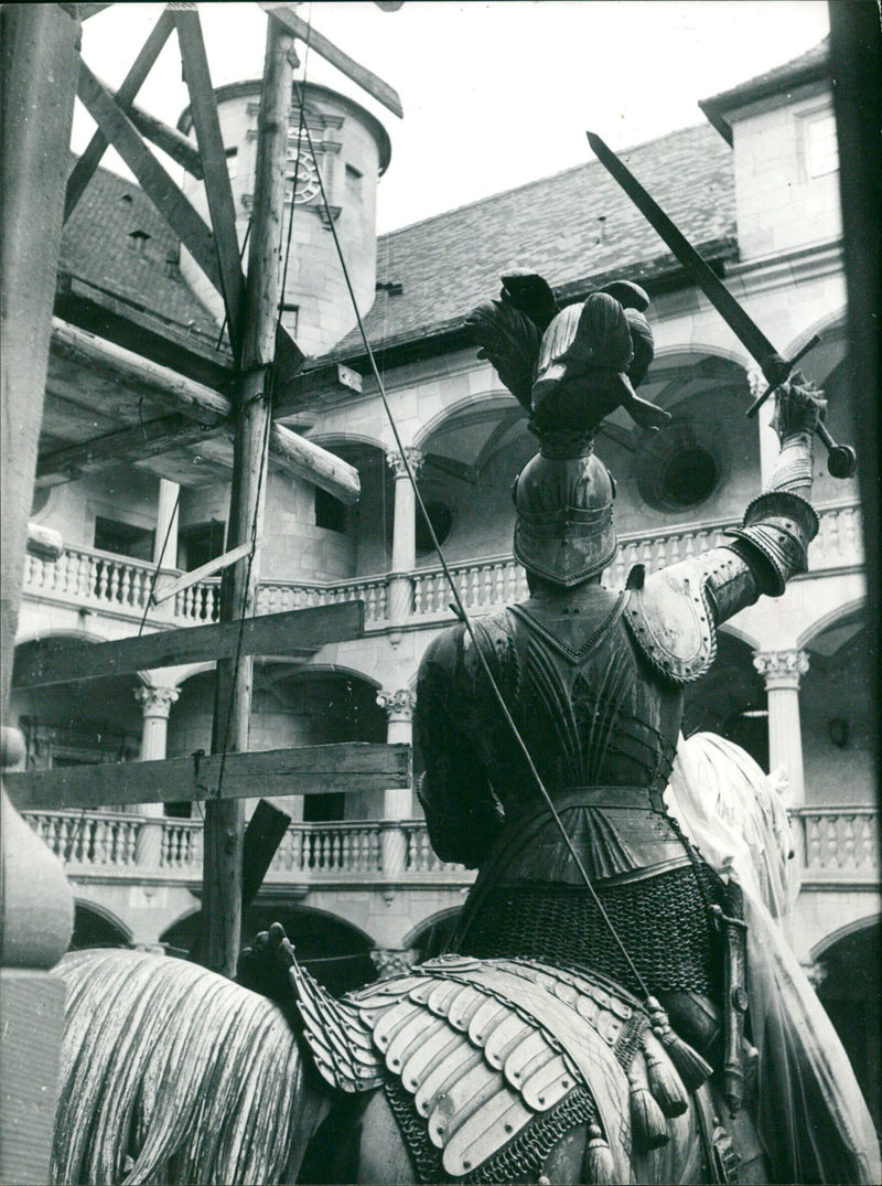 Old Castle (Stuttgart) - Vintage Photograph