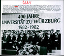 WURZBURG JER FESTAKT TOOK PLACE CONCERT HALL UNIVERSITY OF FUR - Vintage Photograph