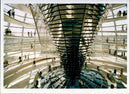 1999 REICHSTAG RUIN AUSBAN FIRE STOP INSIDE ITSCHL BUNDESTAG BERLINER REICH FILM - Vintage Photograph