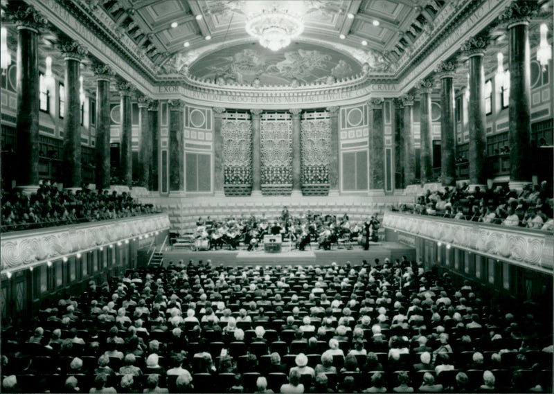 SBADEN KOLONA FRIEDRICK CONCERTS FRIEDRICH VON THIERSCH HALL KUR - Vintage Photograph