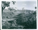 TENNESSEE LECONTE GATLINBURG HOME MOST SCENICLY ATTRACTIVE SQUARE - Vintage Photograph
