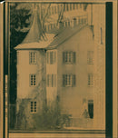 BINGEN MTE HOLDERLIN TOWER WHICH MENTALLY ILL POET LIVED UNTIL - Vintage Photograph