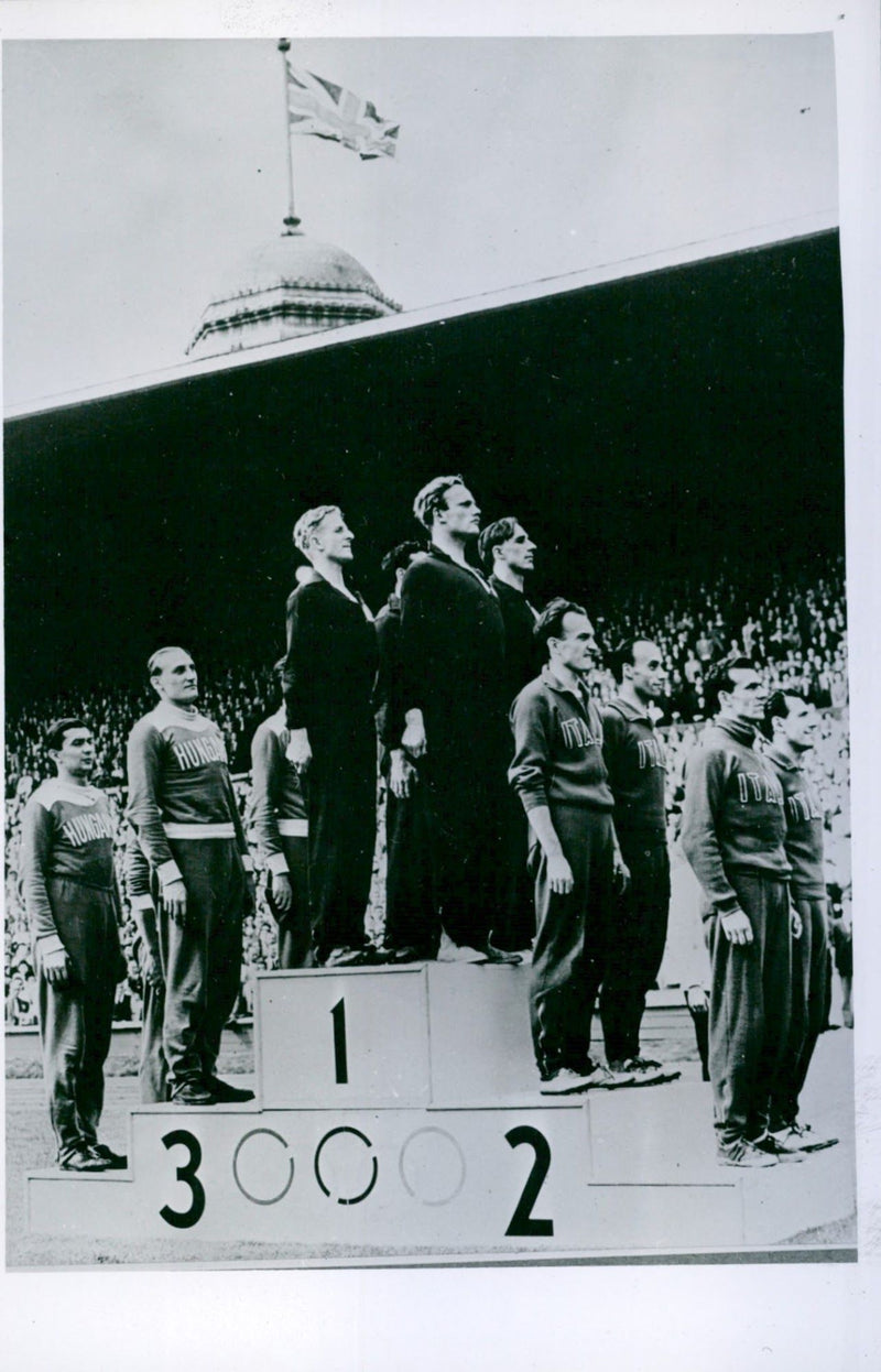 1948 Summer Olympics - Vintage Photograph