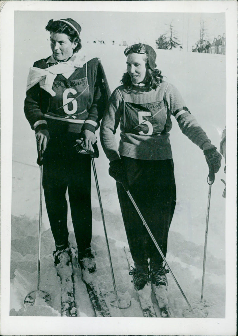 Olympic Winter Games 1948 - Vintage Photograph