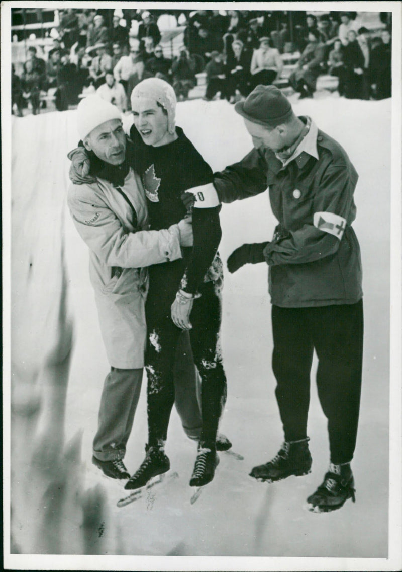 Olympic Winter Games 1948 - Vintage Photograph