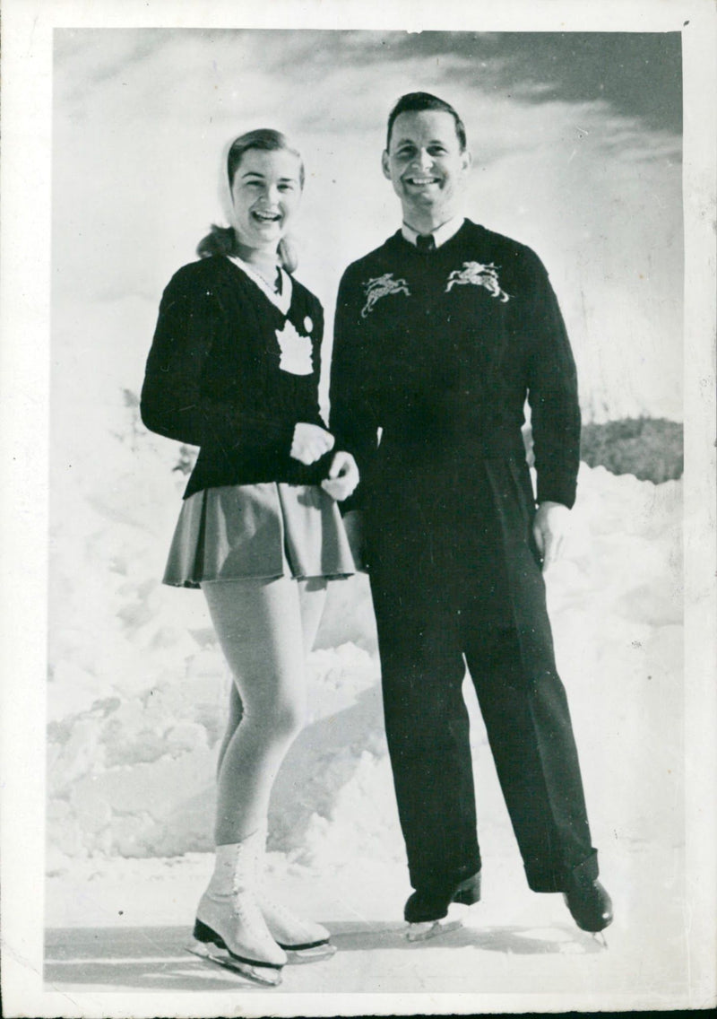 Olympic Winter Games 1948 - Vintage Photograph