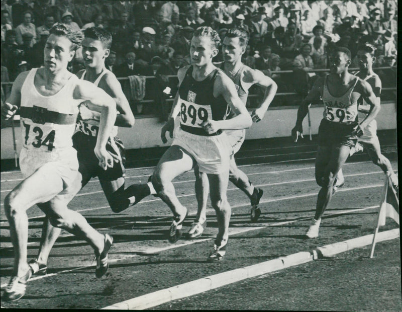 Helsinki Summer Olympics 1952 - Vintage Photograph