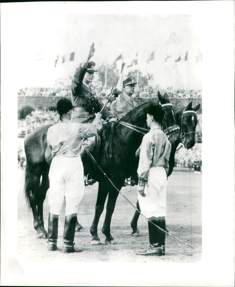 1956 Summer Olympics / Riding - Vintage Photograph