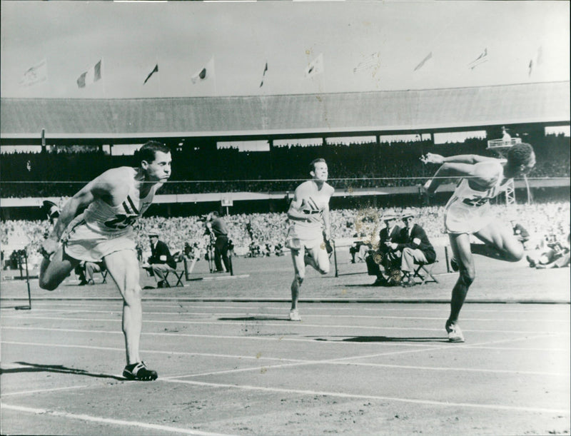 1956 Summer Olympics - Vintage Photograph