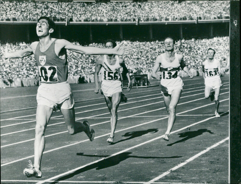1956 Summer Olympics - Vintage Photograph