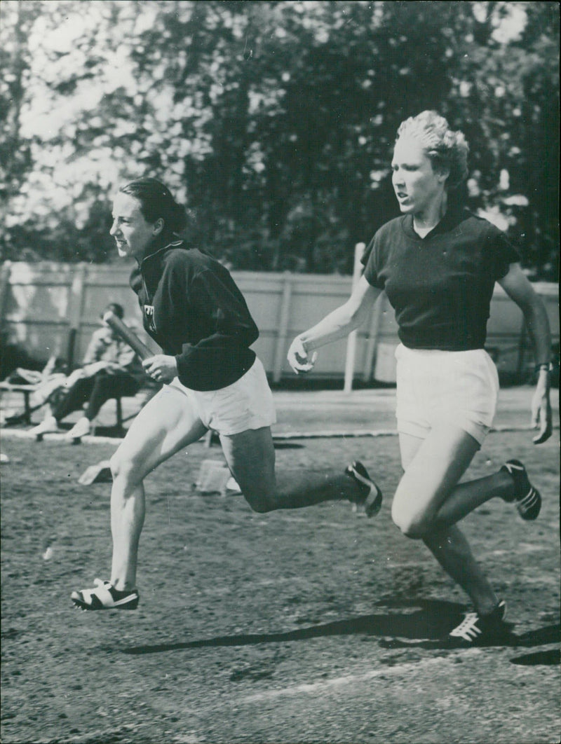 Marga Petersen and Helga Klein - Vintage Photograph