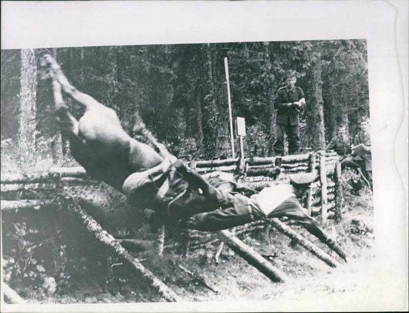 Olympic Equestrian Games - Nail Gönenlı - Vintage Photograph