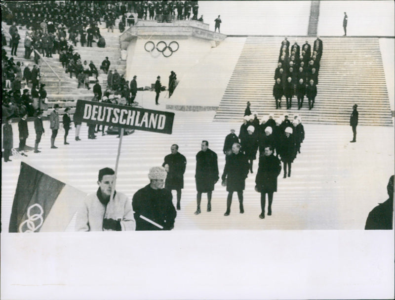 1964 Winter Olympics - Vintage Photograph