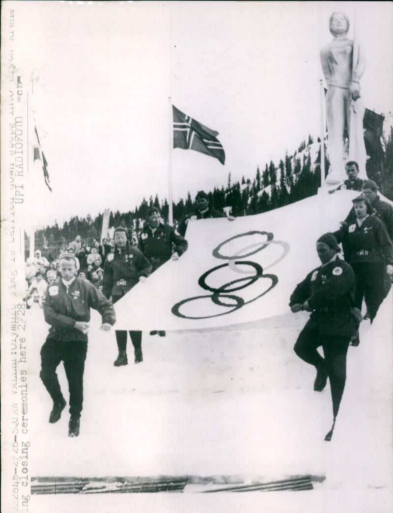 Olympic Winter Games 1960 - Vintage Photograph