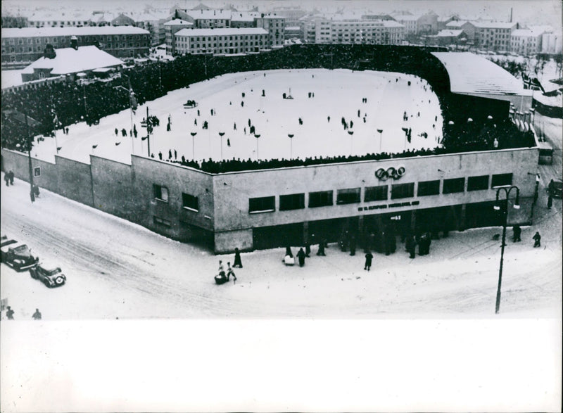 Bislett Stadium Oslo - Vintage Photograph