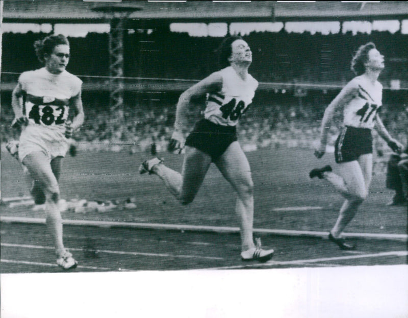 Gisela Köhler, June Paul and Marlene Mathews - Vintage Photograph