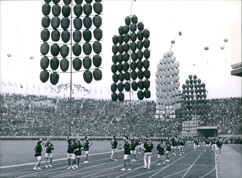 1964 Summer Olympics in Tokyo - Vintage Photograph