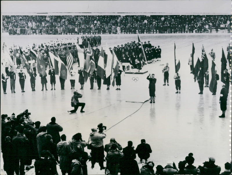 1952 Winter Olympics - Vintage Photograph