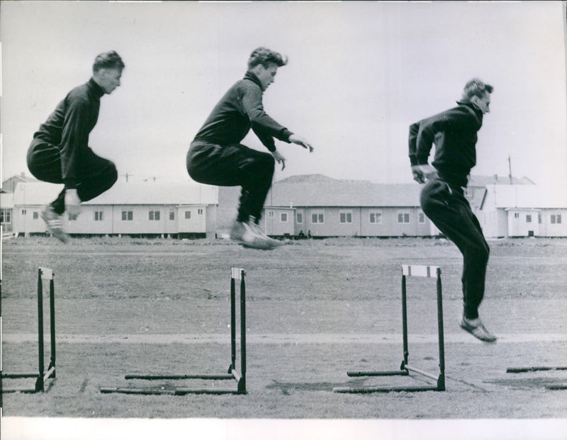 Walter Oberste, Jürgen Kühl, Manfred Pörschke - Vintage Photograph