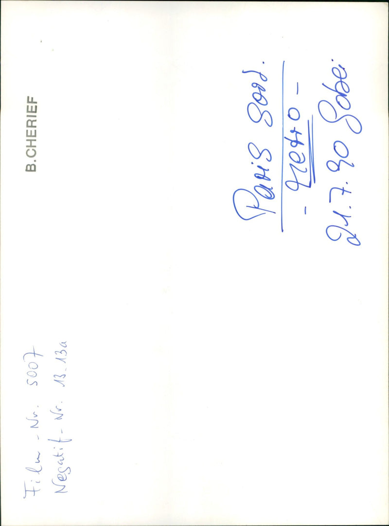 1990 PARIS METIO FILM DIRECTED JEANCLAUDE MELIES RELEASED - Vintage Photograph