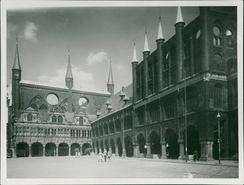 LUBECK UNIVERSITY MUSIC GROE PETERSGRUBE TEL ULLRICH PRE - Vintage Photograph
